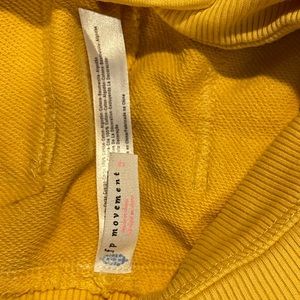 Free People Yellow Pants